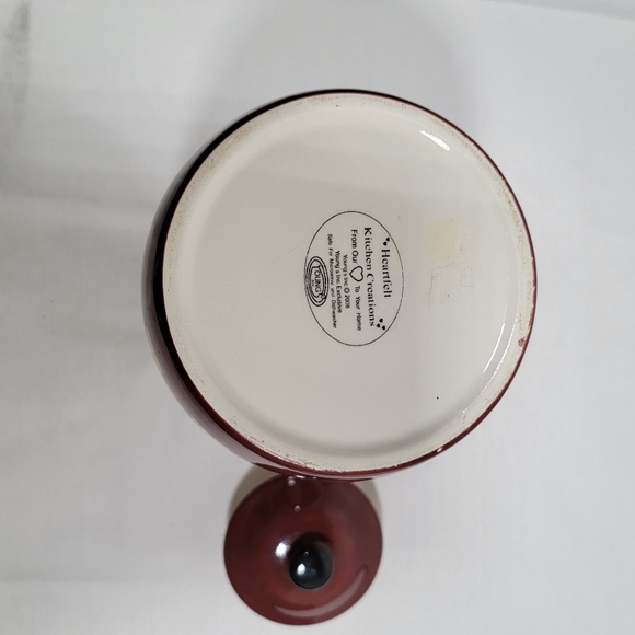 Heartfelt Kitchen Creations Vintage Folk Art Canister Rooster Star Americana - Picture 9 of 11